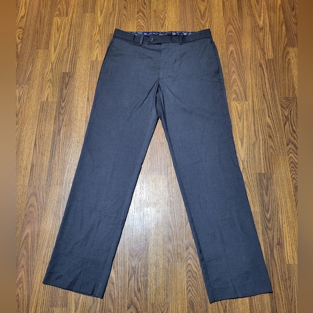 Ralph Lauren Men’s 32x32 Gray Dress Golf Pants Hook & Latch Closure C92